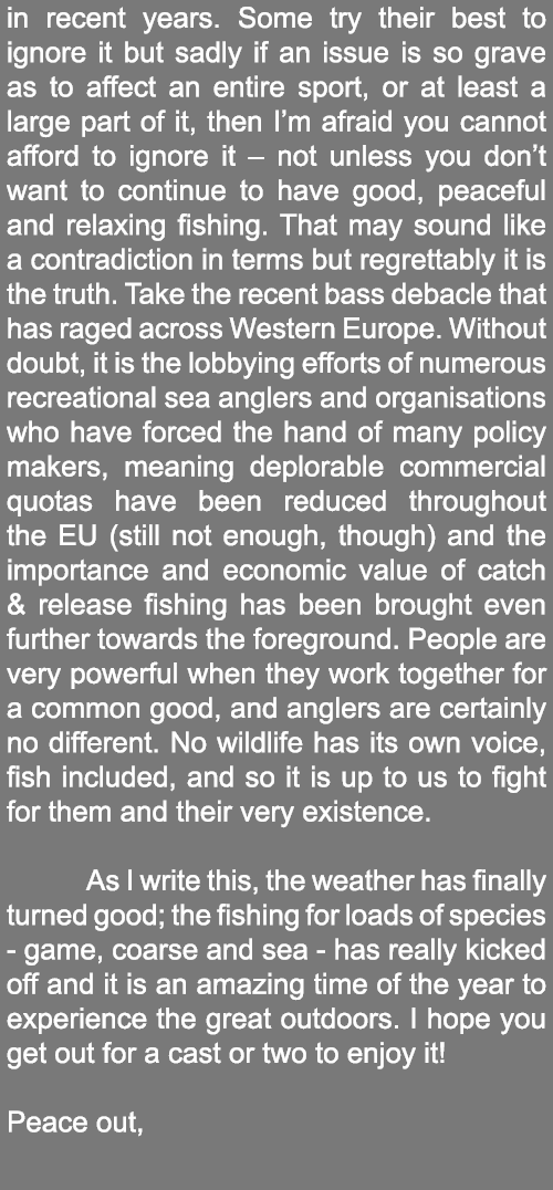 in recent years. Some try their best to ignore it but sadly if an issue is so grave as to affect an entire sport, or ...