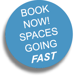 Book now! spaces going fast