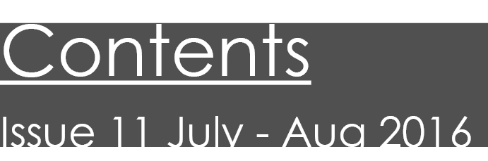 Contents  Issue 11 July - Aug 2016