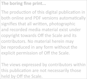 The boring fine print... The production of this digital publication in both online and PDF versions automatically sig...