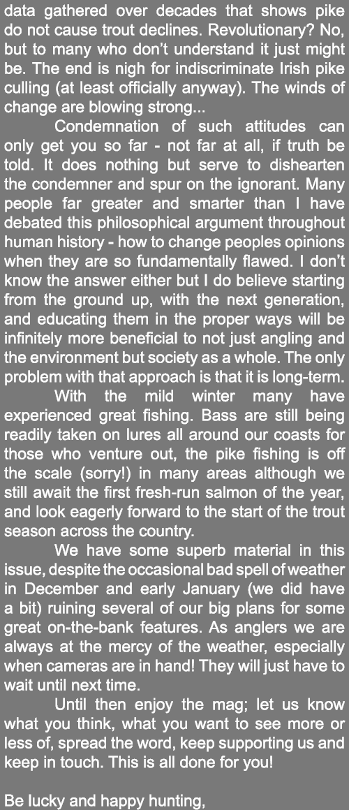 data gathered over decades that shows pike do not cause trout declines. Revolutionary? No, but to many who don’t unde...