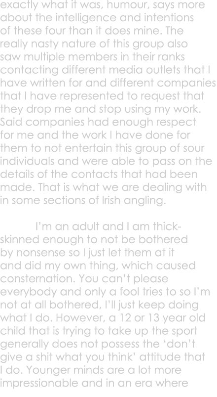 exactly what it was, humour, says more about the intelligence and intentions of these four than it does mine. The rea...