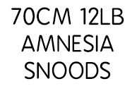 70cm 12lb amnesia snoods