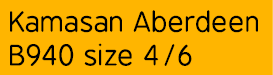 Kamasan Aberdeen B940 size 4/6