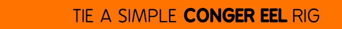  tie a simple conger eel rig