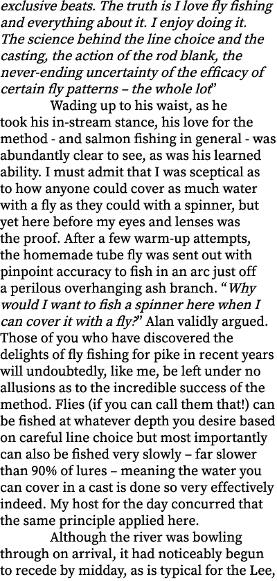 exclusive beats. The truth is I love fly fishing and everything about it. I enjoy doing it. The science behind the li...