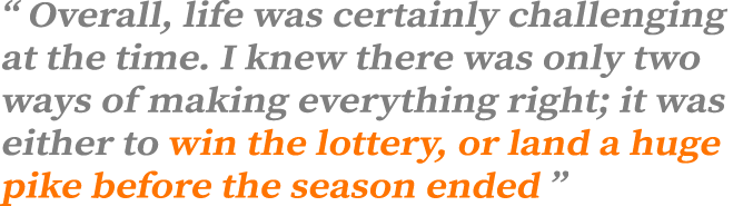 “ Overall, life was certainly challenging at the time. I knew there was only two ways of making everything right; it ...