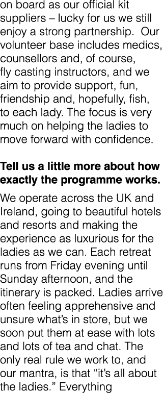 on board as our official kit suppliers – lucky for us we still enjoy a strong partnership. Our volunteer base include...