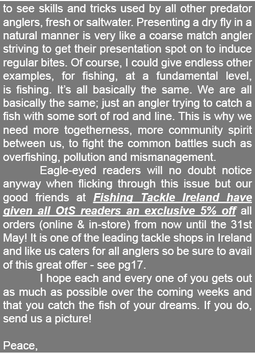 to see skills and tricks used by all other predator anglers, fresh or saltwater. Presenting a dry fly in a natural ma...