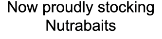 Now proudly stocking Nutrabaits