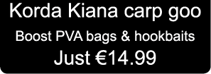 Korda Kiana carp goo Boost PVA bags & hookbaits Just €14.99 