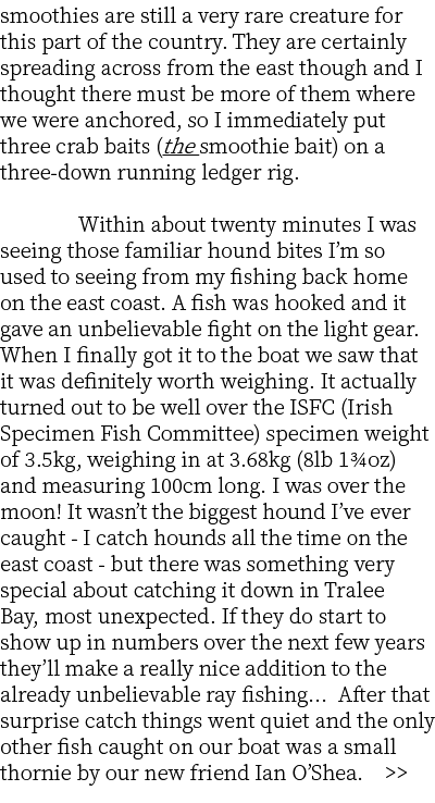 smoothies are still a very rare creature for this part of the country. They are certainly spreading across from the e...