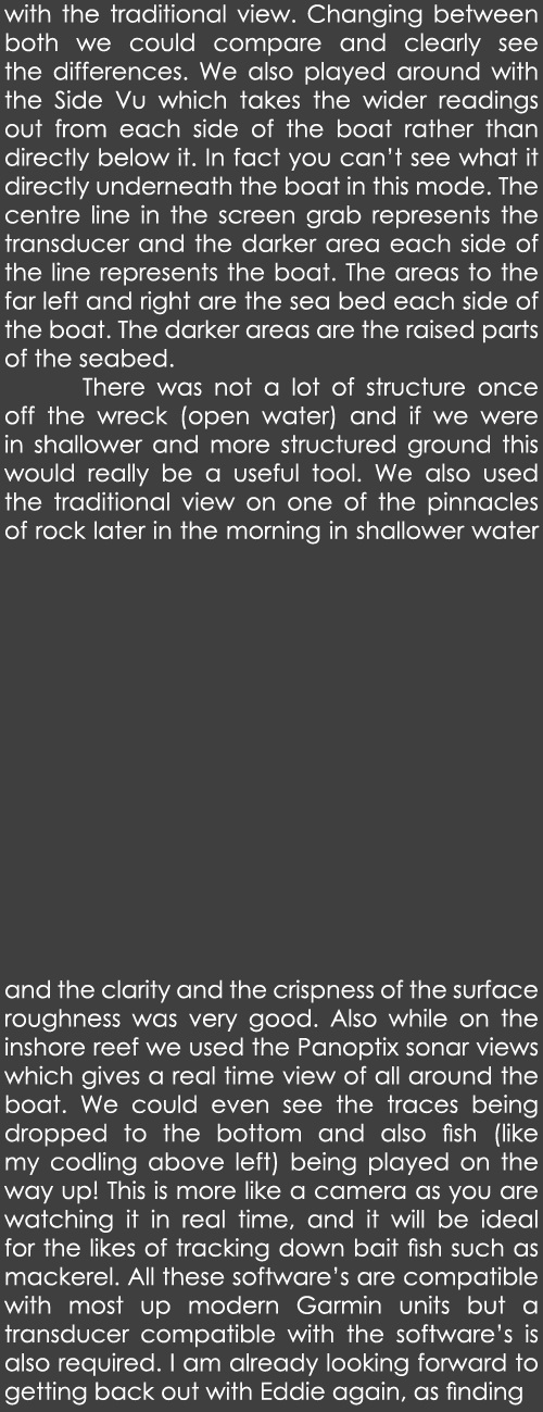 with the traditional view. Changing between both we could compare and clearly see the differences. We also played aro...