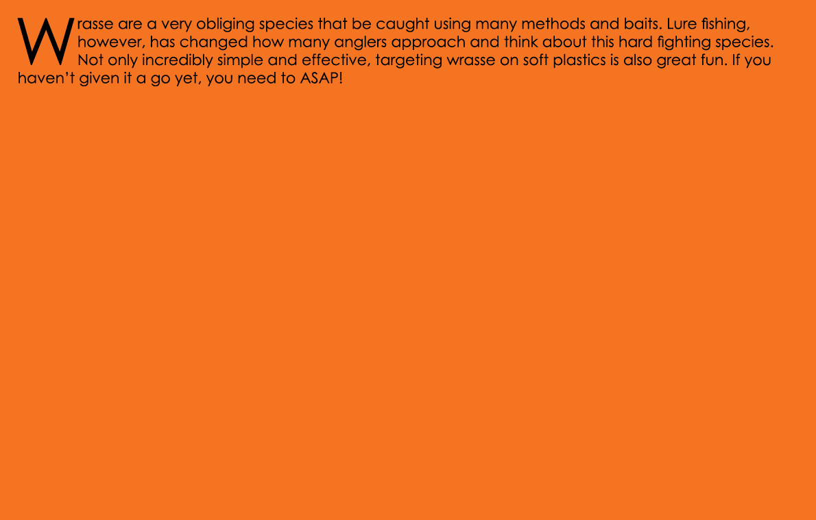 Wrasse are a very obliging species that be caught using many methods and baits. Lure fishing, however, has changed ho...