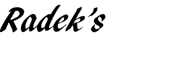 Radek’s