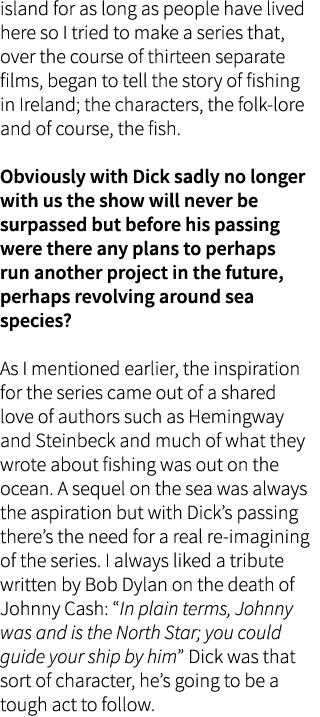island for as long as people have lived here so I tried to make a series that, over the course of thirteen separate f...