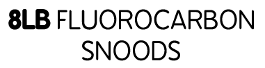 8lb fluorocarbon snoods