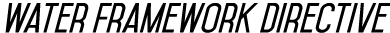 Water Framework Directive