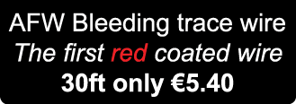 AFW Bleeding trace wire The first red coated wire 30ft only €5.40