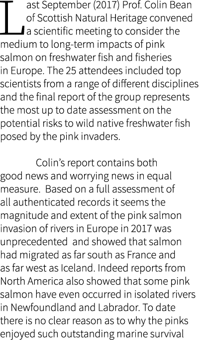 Last September (2017) Prof. Colin Bean of Scottish Natural Heritage convened a scientific meeting to consider the med...