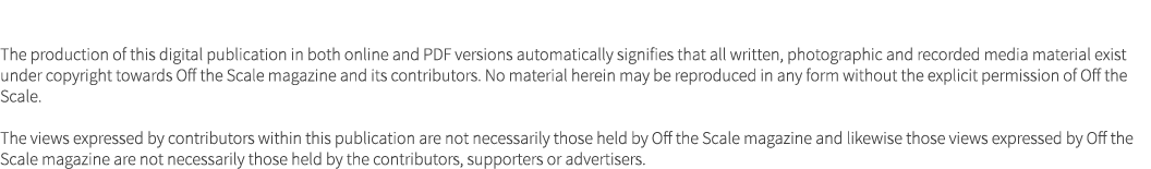 The boring fine print... The production of this digital publication in both online and PDF versions automatically sig...