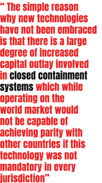 “ The simple reason why new technologies have not been embraced is that there is a large degree of increased capital ...