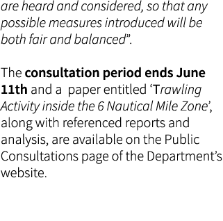 are heard and considered, so that any possible measures introduced will be both fair and balanced”. The consultation ...