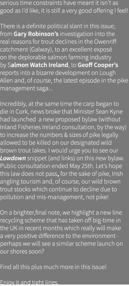 serious time constraints have meant it isn’t as good as I’d like, it is still a very good offering I feel! There is a...