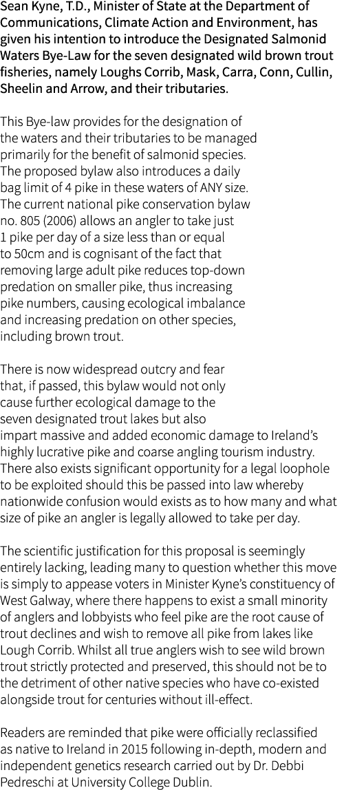 Sean Kyne, T.D., Minister of State at the Department of Communications, Climate Action and Environment, has given his...
