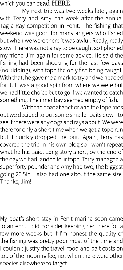 which you can read HERE. My next trip was two weeks later, again with Terry and Amy, the week after the annual Tag-a-...