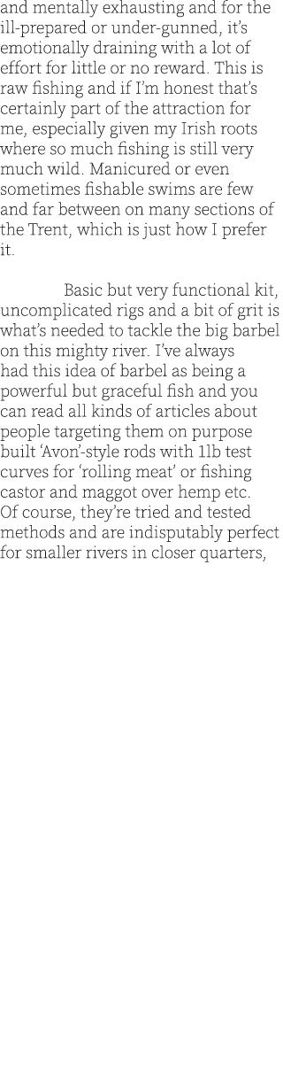 and mentally exhausting and for the ill-prepared or under-gunned, it’s emotionally draining with a lot of effort for ...