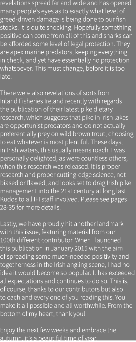 revelations spread far and wide and has opened many people’s eyes as to exactly what level of greed-driven damage is ...