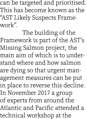 can be targeted and prioritised. This has become known as the “AST Likely Suspects Framework”. The building of the Fr...