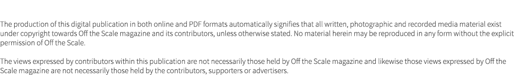 The boring fine print... The production of this digital publication in both online and PDF formats automatically sign...