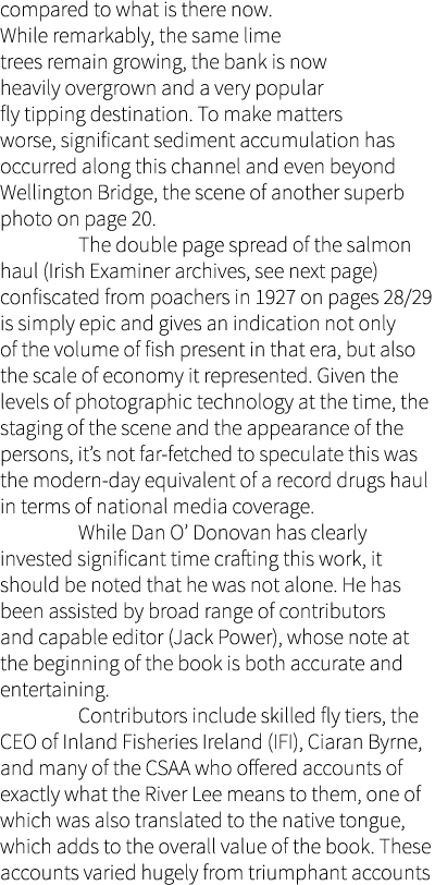 compared to what is there now. While remarkably, the same lime trees remain growing, the bank is now heavily overgrow...