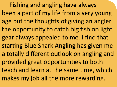    Fishing and angling have always been a part of my life from a very young age but the thoughts of giving an angler ...