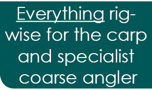 Everything rig-wise for the carp and specialist coarse angler