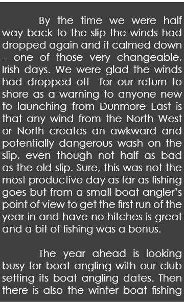  By the time we were half way back to the slip the winds had dropped again and it calmed down – one of those very cha...