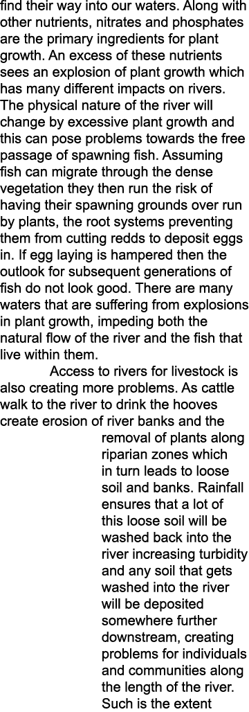 find their way into our waters. Along with other nutrients, nitrates and phosphates are the primary ingredients for p...