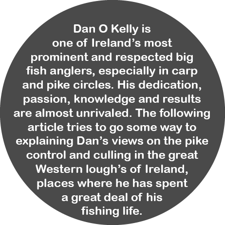  Dan O Kelly is one of Ireland’s most prominent and respected big fish anglers, especially in carp and pike circles. ...