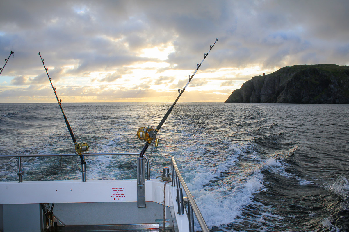 Bluefin tuna fishing off the stunning Donegal coastline